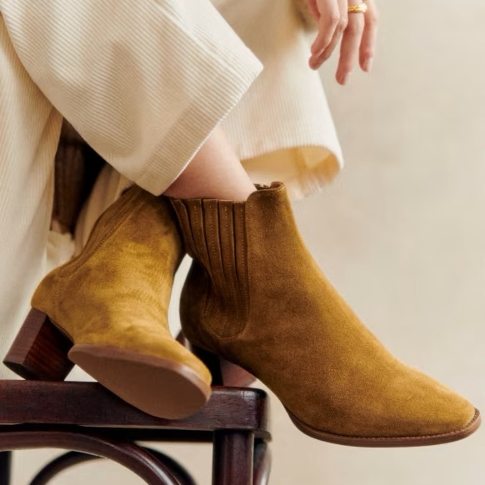 Sezane Jules boots size 7